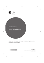 LG 50LF580V El Manual Del Propietario