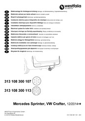 Westfalia 313 108 300 107 Instrucciones De Montaje