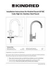 Kindred KF10C Instrucciones De Instalación