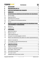 Powerplus POWX00435 Manual De Instrucciones