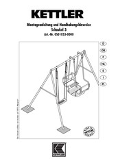 Kettler Schaukel 3 Manual Del Usuario