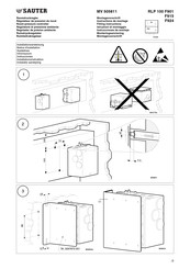 Sauter RLP 100 F901 Instrucciones De Montaje