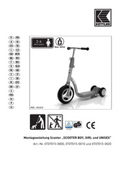 Kettler SCOOTER BOY Instrucciones De Montaje