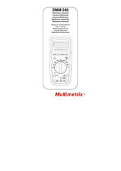 Multimetrix DMM 240 Manual De Instrucciones