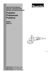 Makita 9237C Manual De Instrucciones