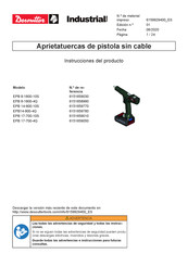 Desoutter EPB17-700-10S Instrucciones Del Producto