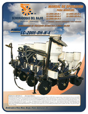 SEMBRADORAS DEL BAJÍO LC-2005-DH-N-1 Manual De Operación