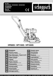 Scheppach HP1100S Traducción De Instrucciones Originales