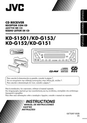 JVC KD-G151 Manual De Instrucciones