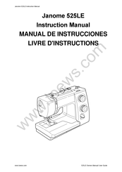 Janome 525LE Manual De Instrucciones