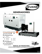 Evans GT 69D Serie Manual De Propietario