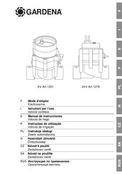 Gardena 1279 Manual De Instrucciones