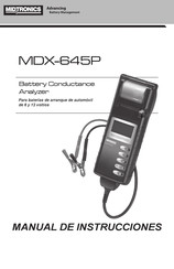 Midtronics MDX-645P Manual De Instrucciones