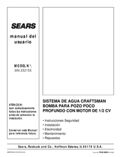 Sears 390.252155 Manual Del Usuario