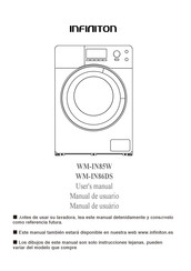 Infiniton WM-IN85W Manual De Usuario