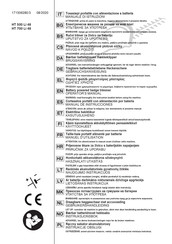 Stiga HT 700 Li 48 Manual De Instrucciones