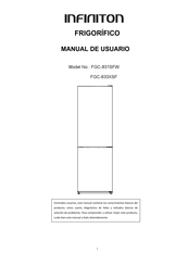 Infiniton FGC-833XSF Manual De Usuario