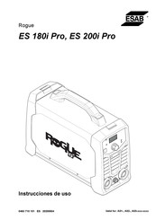 ESAB ES 180i Pro Instrucciones De Uso