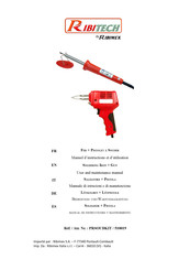 Ribimex Ribitech 510019 Manual De Instrucciones