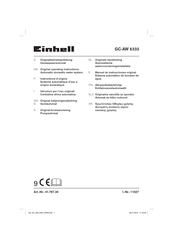 EINHELL GC-AW 6333 Manual De Instrucciones Original