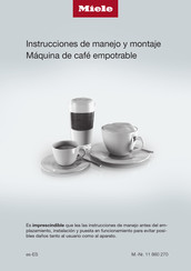 Miele 11 860 270 Instrucciones De Manejo Y Montaje