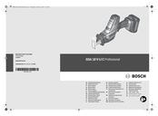 Bosch GSA 18 V-LI Professional Manual Original