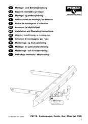 Westfalia 321 423 Instrucciones De Montaje