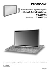 Panasonic TH-42PW5 Manual De Instrucciones