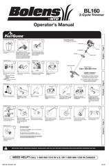 MTD Bolens BL160 Manual Del Operador