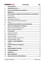 Powerplus POWE10060 Manual De Instrucciones