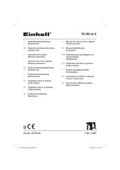 EINHELL 42.579.40 Manual De Instrucciones Original