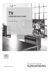 Grundig 22 VLE 5520 WG Manual De Instrucciones