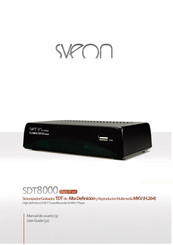 Sveon SDT8000 Manual De Usuario