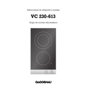 Gaggenau VC 230-613 Instrucciones De Utilización Y Montaje