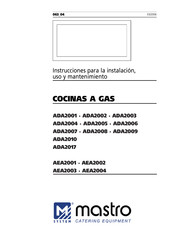 Mastro ADA2010 Instrucciones Para La Instalación, Uso Y Mantenimiento