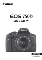 Canon EOS 750D Manual De Uso