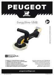 PEUGEOT EnergyShine-18VBL Manual De Instrucciones