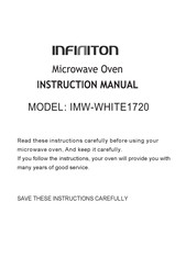 Infiniton IMW-WHITE1720 Manual De Instrucciones