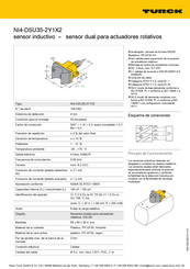 Turck NI4-DSU35-2Y1X2 Manual De Instrucciones