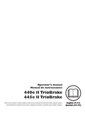Husqvarna 445e II TrioBrake Manual De Instrucciones