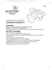 Summer Infant SLUMBER BUDDIES 06326 Manual De Instrucciones