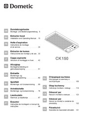 Dometic CK150 Instrucciones De Montaje