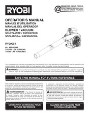 Ryobi RY09051 Manual Del Operador