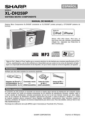 Sharp CP-DH259P Manual Del Usuario