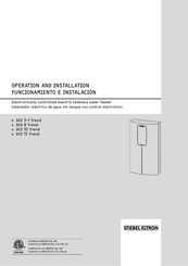 Stiebel Eltron DCE 3-1 Trend Manual De Funcionamiento E Instalacion