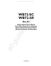 DFI WB72-SC Manual Del Usuario