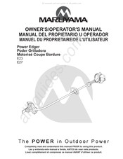 Maruyama E23 Manual Del Propietario Y Operador