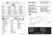 Kensington Presenter Expert M01403-PGS Manual De Instrucciones