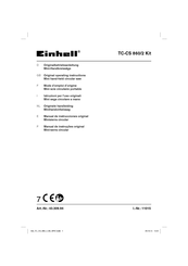 EINHELL TC-CS 860/2 Kit Manual De Instrucciones