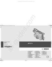 Bosch AQT 33-11 Manual Original